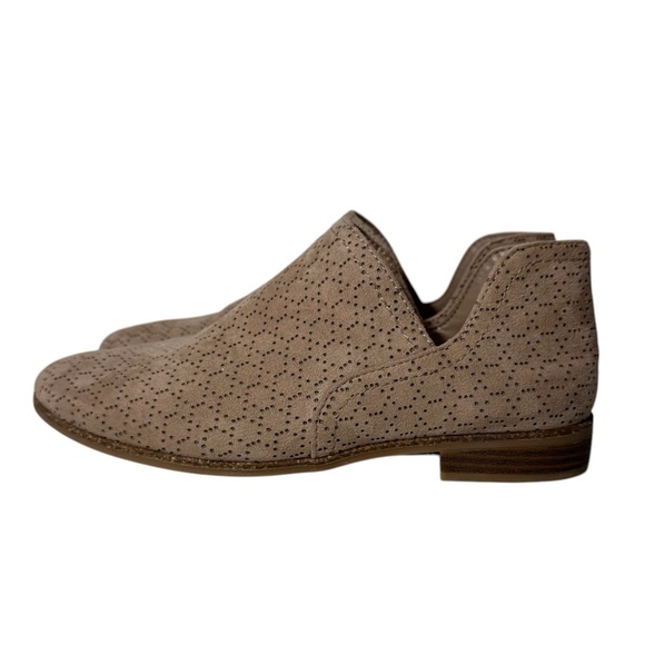 Dr. Scholl's Shoes - Dr. Scholl’s Laser Cut Tan Booties Women’s Size 8